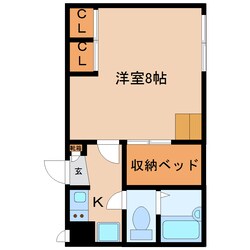 畠田駅 徒歩2分 1階の物件間取画像